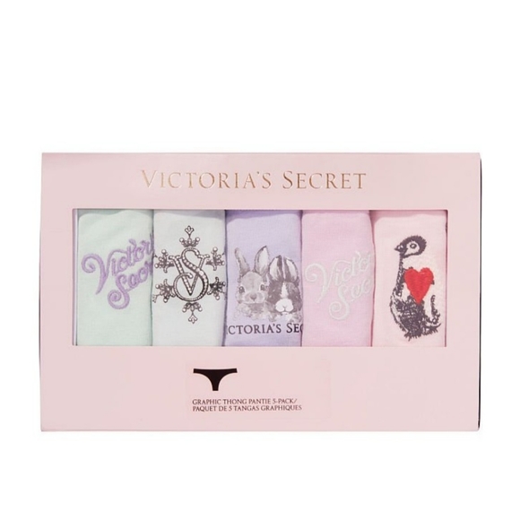 Victoria Secret Thong Set size Large NIB - Picture 2 of 14